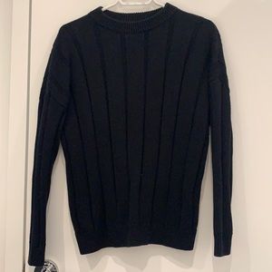 Oak and Fort Black Sweater